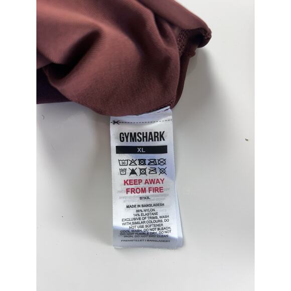 Gymshark Everyday Seamless Leggings Women's XL Activewear Workout Body Fit Red - Picture 3 of 7